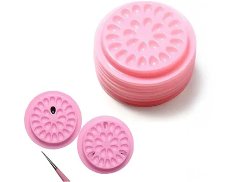 Alternative view of PORTAPEGAMENTO REDONDO TIPO FLOR - SIN STICKER- ROSA