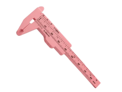 REGLA PARA CEJAS -CALIBRE - PLÁSTICO