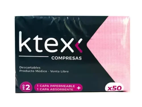 Alternative view of COMPRESAS DESCARTABLES K-TEX X50 UNIDADES