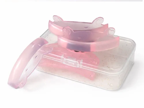 MOLDES (BIGUDIES) BEAR ROSA - (x10)