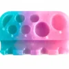 PALETA ORGANIZADORA DE LIFTING - SILICONA - CELESTE/VIOLETA/ROSA - Imagen 3