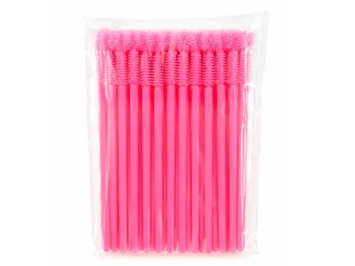 Alternative view of CEPILLOS PARA PESTAÑAS DE SILICONA - ROSA - (x20)