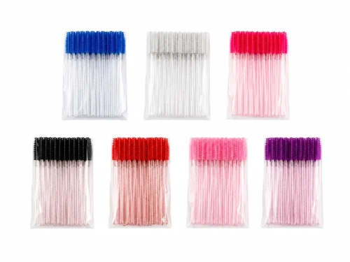 CEPILLOS DESECHABLES DE PESTAÑAS - CON GLITTER