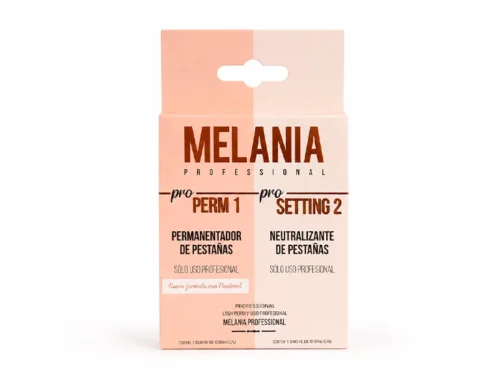 PASO 1 Y 2 (MONODOSIS) - MELANIA  (PERMANENTADORA / NEUTRALIZANTE) - 1g CAJA X10