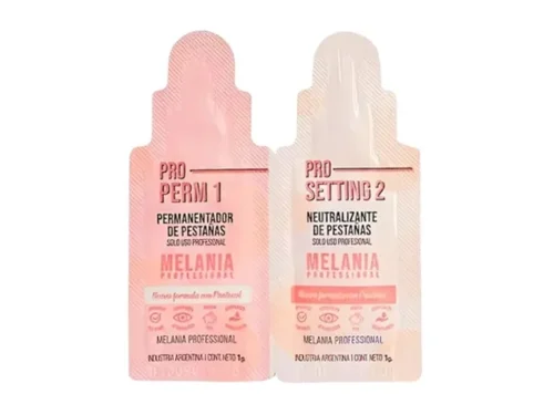 PASO 1 Y 2 (MONODOSIS) - MELANIA (PERMANENTADORA /NEUTRALIZANTE) - 1g