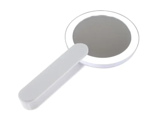 ESPEJO PLEGABLE CON LUZ LED PORTATIL USB- BLANCO
