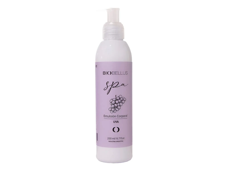 EMULSION CORPORAL - SPA- UVA - BIOBELLUS -200 ml.