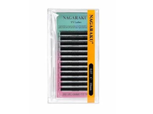 EXTENSIÓN DE PESTAÑAS NAGARAKU TECNOLÓGICAS - CURL YY - GROSOR 0.07 -CURL C