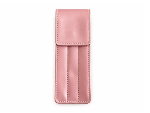 Alternative view of ESTUCHE PARA 3 PINZAS ROSA - CUERINA ROSA