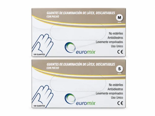 GUANTES LATEX - BLANCO