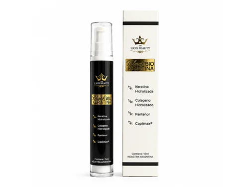 BLACK BIO KERATIN - THE LION BEAUTY - 15ml.