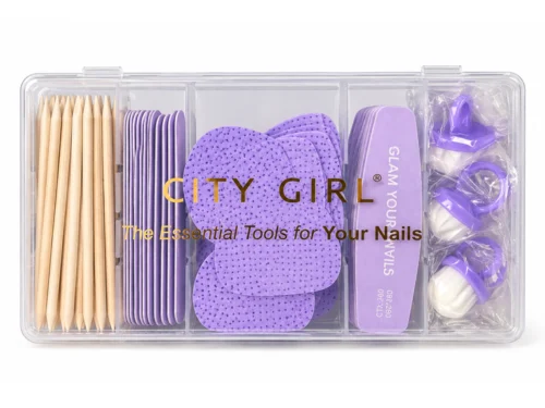 Alternative view of CAJA ORGANIZADORA CON ESENCIALES PARA UÑAS - CITY GIRL -