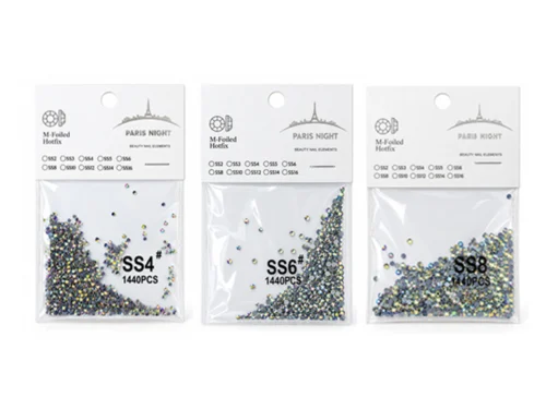 STRASS HOLOGRAFICO -1440 PCS- PARIS NIGHT -